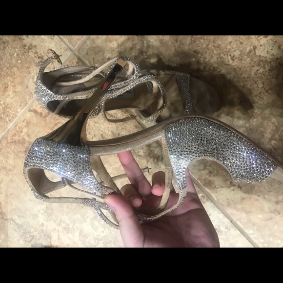 Jimmy choo Lang crystal 100mm ankle strap sandal - Picture 3 of 8